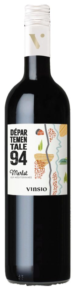 VIN DE PAYS - Départementale 94 - Rouge - cépage MERLOT 2024